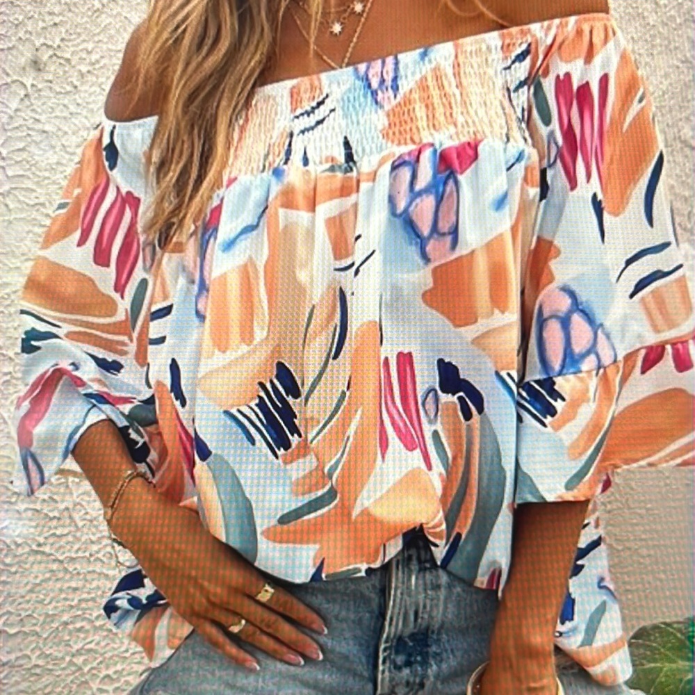 Blush print - multicolor
